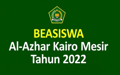 Beasiswa Al Azhar Kairo Mesir Tahun 2022, Bagi Lulusan Madrasah Aliyah dan Pondok Pesantren